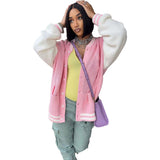 Toloer New Women's Casual Knit Jacket Coat-Outfit