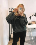 Sport Hoodies Women Cotton Casual Winter Autumn Hooded Sweatshirt 2023 Fashion Streetwear SweatshirtsTops Oversized-Outfit