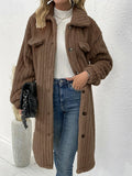 Trendy Glamorous Fur Lapel Plush