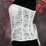 No-Bomb Cotton Lace Spring New Women's Pure Desire To Repair The Chest Vest