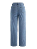 High Rise Washed Boyfriend Jeans-Outfit