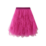 Summer Short Skirt Fairy Net Dress Pony Skirt Girl Short Skirt