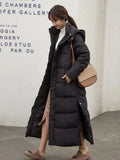 2022 Thick Down Parka Women Hooded Winter Warm Coat Korea Long Down Jacket Female Puffer Cotton Padded Jacket Snow