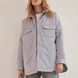 Spring Turn Down Collar Parkas Women Fashion Tie Belt Coats Women Elegant Single Breasted Cotton Jackets Female