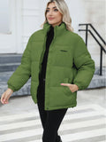Large Size Women's Warm Coat Winter 2023 New Women's Cotton-Padded Clothes Cotton-Padded Jacket Jacket-Outfit