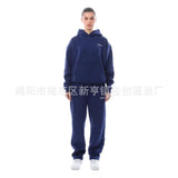 Autumn And Winter New Sweater Suit Sports Leisure LOGO Printed Hooded Sweater Leisure Suit-Outfit