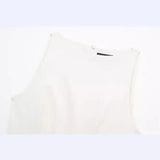 New Spring Style Dress With Belt Wide Pleated Trousers 3152330-Outfit
