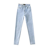 New Jeans, Women's Wear, Autumn And Winter, High Waist, Slim Figure, Skinny Trousers, Buttocks Pencil Pants 8205-Outfit
