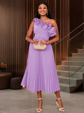 Shoulder Collar High-Rise Dress Party Party