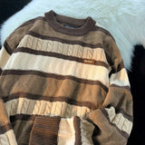 Design Round Collar Hooded Long-Sleeved Sweater Women's Autumn And Winter Wear Loose Sweet Knitted Bottom