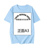 Pattern Printed T-Shirt Small Batch Order Stable Short Sleeve Top