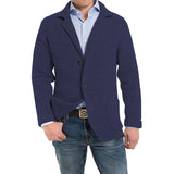 Toloer Men's Casual Knit Cardigan Sweater Fashion Men's Long Sleeve Pocket Cardigan Knit Sweater Men's