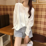 Toloer And Autumn 2023 New Korean Version Loose Lazy Wind Thin Hoodie Hoodie Female Tide Ins Long Sleeve