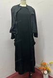 Fashion Velvet High-Grade Solid-Color Dress Suit In Autumn