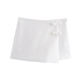 New Hanging Neck Bows Decorated Solid Color Top