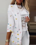 And Winter Women's Long-Sleeved Small Suit 2025 New Gradient OL Temperament Professional Repair
