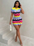 New Ramming Polo Collar Knitted Bag Hips Fashion Sweater Repair