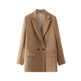 Women's Jacket Jacket Spring And Autumn Classic Repair Trend Two Buckle 23 Color