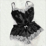 Exploding Pajamas Simulation Silk Pyjamas Large-Size Home Underwear Pajamas Skirt