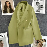 Toloer Suit Jacket Female Korean Version Fried Street Leisure Commuting Joker Spring And Autumn Popular 2024 Spring Autumn New-Outfit