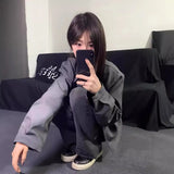 Short Jacket Men's And Women's Spring And Autumn Cushion Shoulder Suit Collar Pilot Fashion Niche Baseball Suit