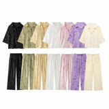 Women's Trousers Series Loose Shirt 2025 New Dessert Summer Fashion