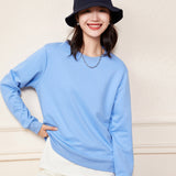 Toloer Gram Heavy Solid Color Round Collar Large Size Hoodie With Both Male And Female Couples Hoodie Cotton Simple Head-Outfit