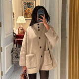 Burst Fashion Personality Wing Squins Pattern Hooded Loose Sweater Straight Trousers Trousers
