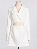 2025 Fashion New Opening Design Feeling With Waist Bag Hip Suit Dress Dress