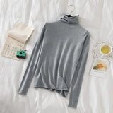 Women's Turtleneck Sweaters 2022 Autumn Winter Sweater Knitted Pullover Long Sleeve Women Sweaters Tops Jumper Pull Femme
