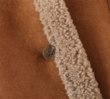 Vintage Lamb Fleece Jacket-Outfit