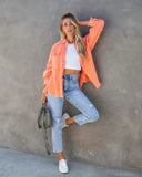 Women's Summer New Casual Do Old Casss Hole Loose Cowboy Coat