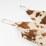 Homemade New Women's Classic Silk-Sin-Print Mice Dress