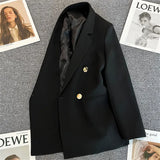 Toloer Green Fried Street Small Suit Jacket Female 2024 Spring And Autumn New Korean Version Net Red Temperament Small Leisure-Outfit