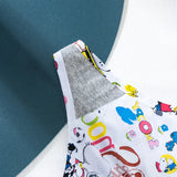 Printed Thong Ice Silk Scarless Trousers Women Cotton Crotch Thin Breathable Invisible Trousers