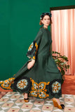 Summer Printed Seven-Sleeve Collared