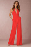 Spring Casual Jumpsuit Ebay Sexy Sleeveless Hanging Neck