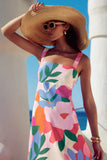 Toloer Summer Resort French Condole Print Long