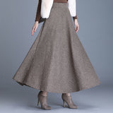 Dress Women's Autumn And Winter Big Skirt Mid-Length Skirt 2025 Autumn And Winter New Dress Showing Skinny