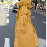 Winter 2020 New Female Fur Coat Maxi Long Windbreaker Jacket Women Parka Ukraine Harajuku Basic Jackets Outerwear Snow Wear
