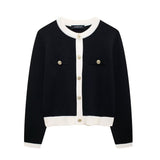 Homemade New Women's Classic Fashion Gold Buckle Knitted