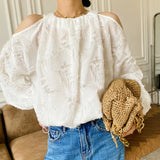 New Women's Clothing Lady Wind Shirt Women's Cheaque Chiffic Shirt French Long Sleeve Design
