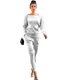 Toloer New Women's Wear Autumn And Winter Urban Leisure Two-Piece Set-Outfit