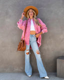 Women's Summer New Casual Do Old Casss Hole Loose Cowboy Coat