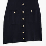 Homemade New Women's Classic Knitted Mini Dress