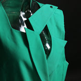 2025 OVERSIDE Personality Irregular Small Vest Coat