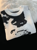Men's Vintage Dyed Pullover Sweater-Outfit