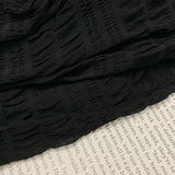 Toloer Soft Very Special Letter Lace Shirt Sexy Perspective Mesh Gauze Spring 2024 New Long-Sleeved T-Shirt