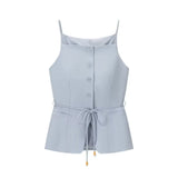 Homemade New Women's Seam-Cheaded Belt Belt Belt High-Waisted Straight