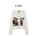 Homemade New Women's Wear Belt Textured Long-Sleeved Round-Neck Casual Suit